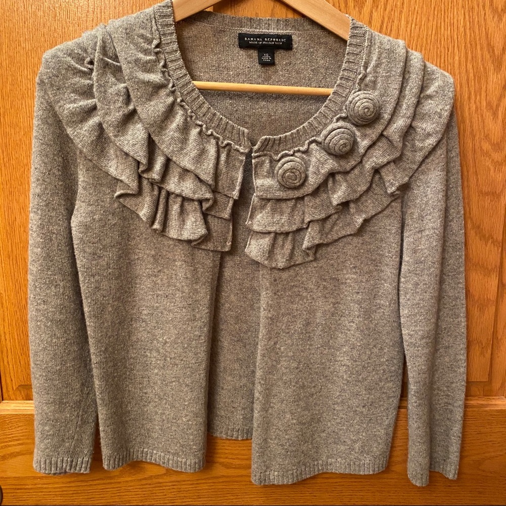 Like New Banana Republic Italian Yarn Cardigan XS